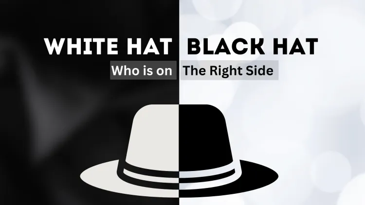 la différence entre un hacker white hat et un hacker black hat