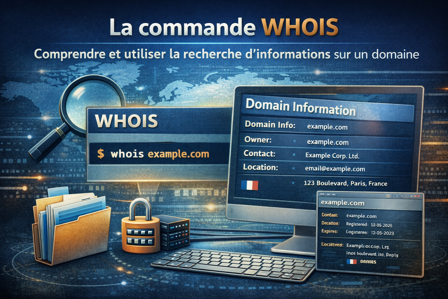 La commande WHOIS : comprendre et utiliser la recherche d’informations sur un domaine
